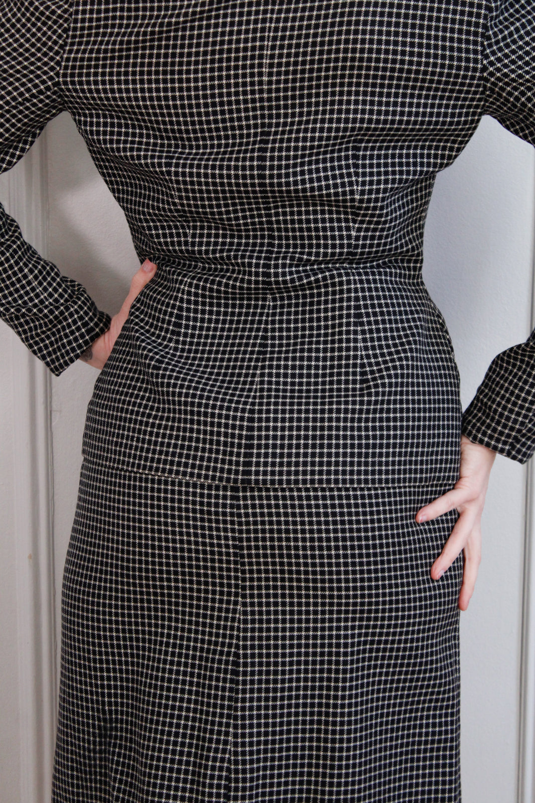 1940s Milgrim Rachel 2pc Wool Suit - Small