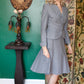 1950s Dior Style New Look Wool Suit