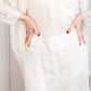 1990s Ivory Lace Slip Dress and Jacket - Med