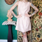 1960s Silk Pink Aline Dress