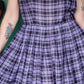 Late 1950s Plaid Jerry Gilden Dress & Bolero 