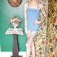 Late 50s Jantzen Blue Diver Swimsuit