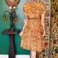 1960s Abstract Autumn Sheath Dress & Jacket