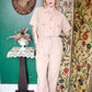 1930s 3pc Summer Cotton vintage suit 