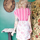 1940s Spring Leaf Cold Rayon Skirt - Xs/S