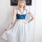 1950s Window Pane Plaid Swing Skirt - Xsmall