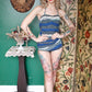 1950s Iconic Catalina One Piece Swimsuit - Small