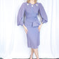 1930s Lovely Lavender Rayon Dress - Small