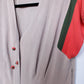 1940s Martha Cavanaugh Linen Two Tone Dress - Large