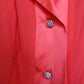 Reserved for Rebecca // 1960s Chiffon Elinor Gay Tangerine Dress - Medium