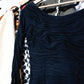 1950s Ceil Chapman Black Jersey Dress - Xsmall