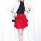 1940s Tourist Black & White Wool Jacket - Medium