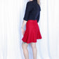 1950s Black Wool Sweater - Small